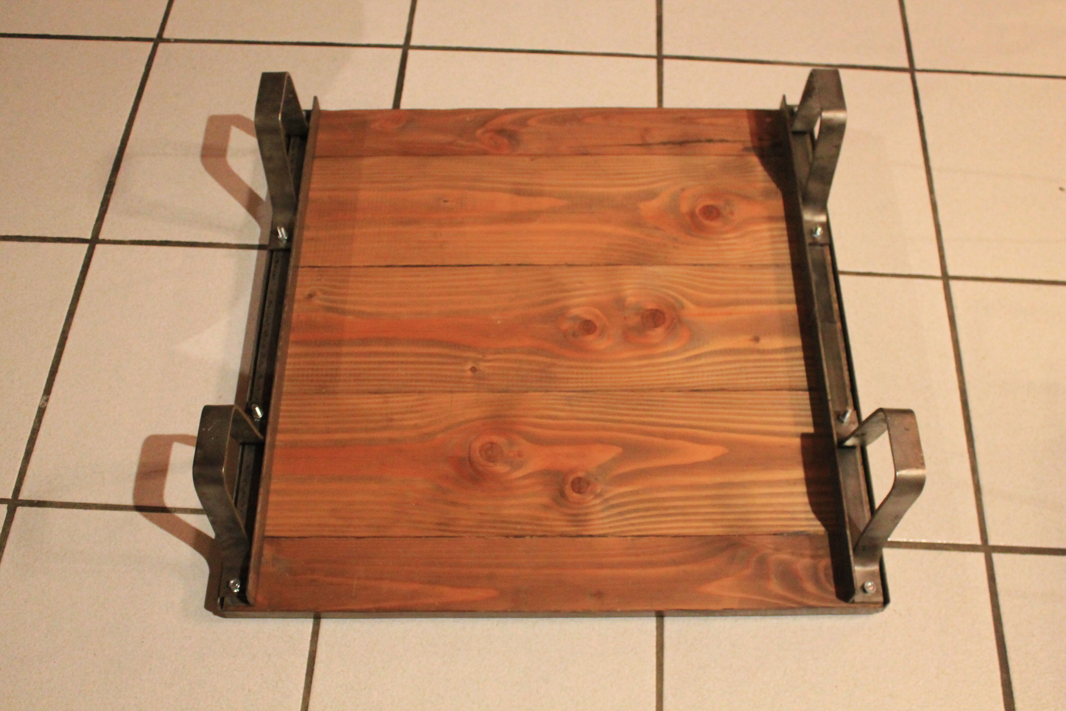 Industrial coffee table, SNCF palette