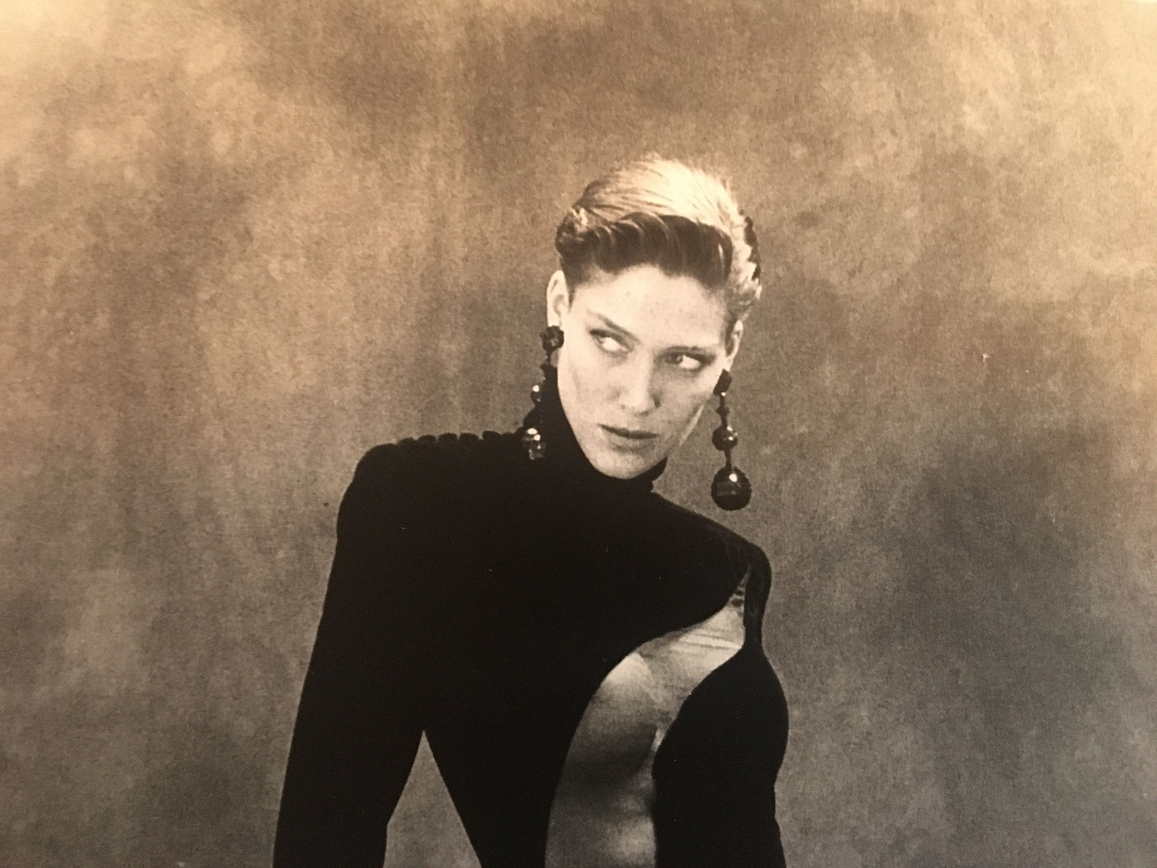 Pierre Balmain vintage fashion illustration by Erick - his photography