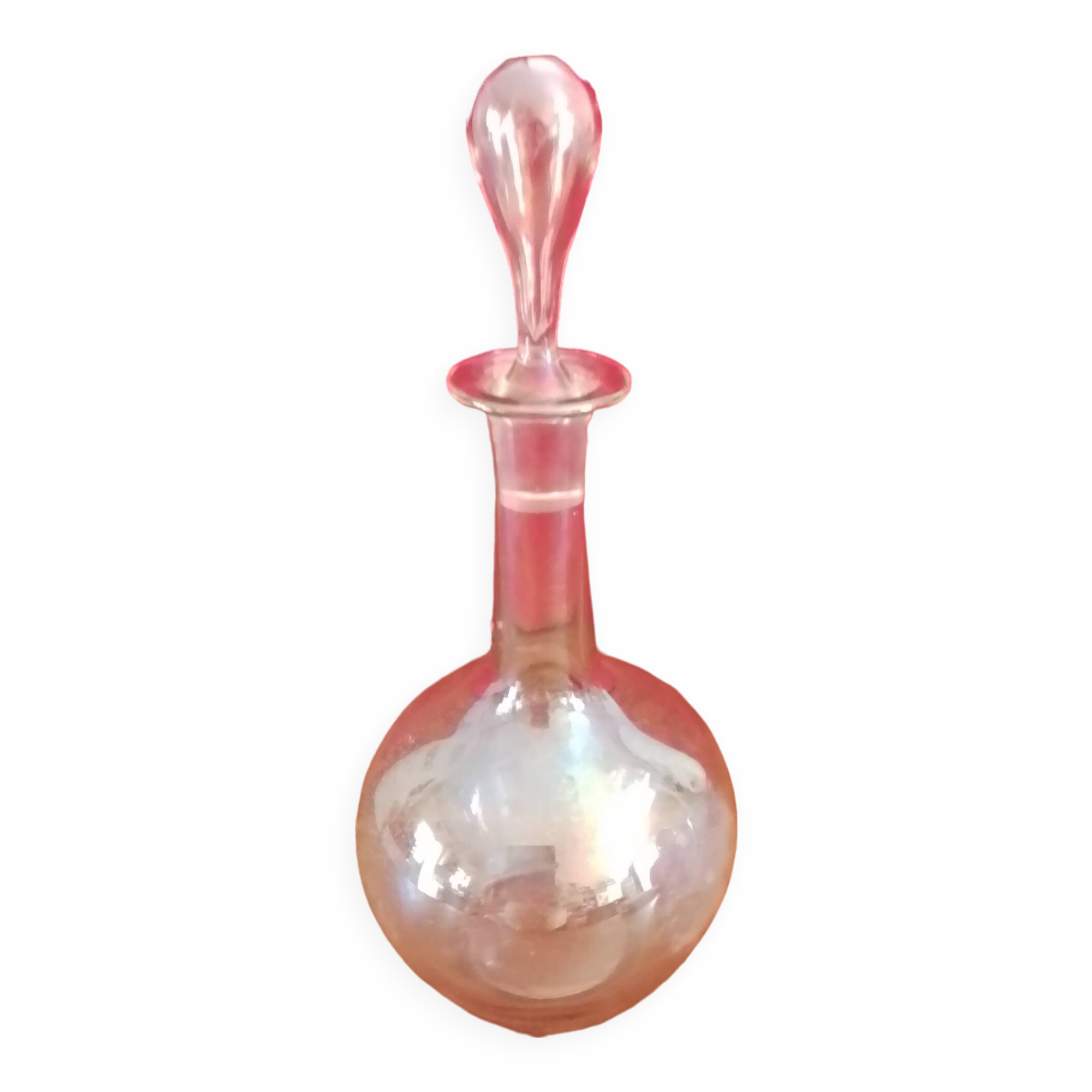 Antique water drop carafe