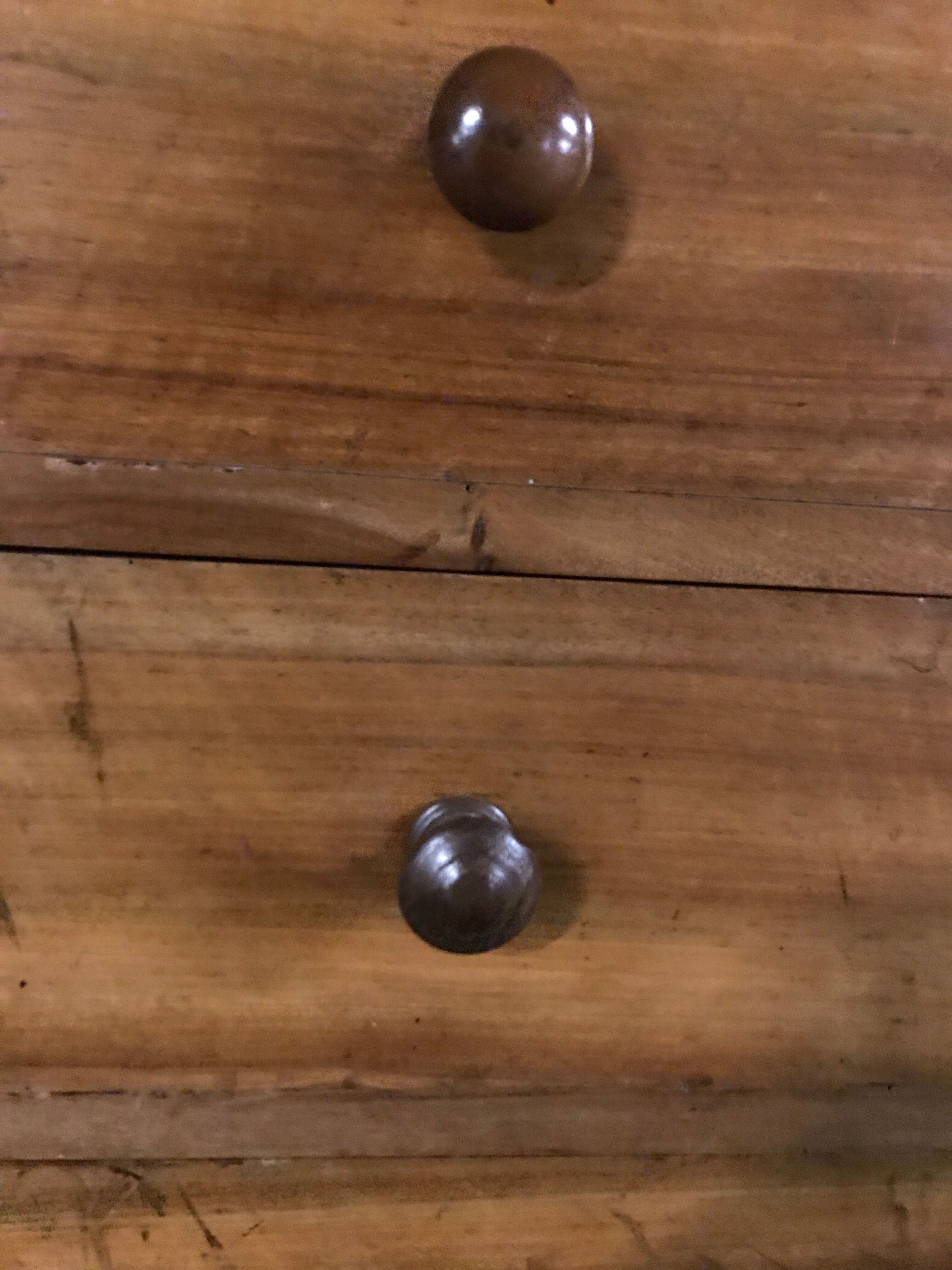 Chest of drawers  Louis Philippe old walnut