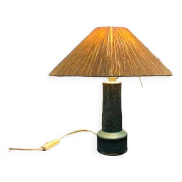Ceramic foot lamp