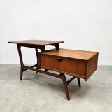 Vintage Dutch design side table Webe Louis van Teeffelen