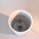 White metal tea light lamp, 1970.