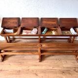School desk 4 places