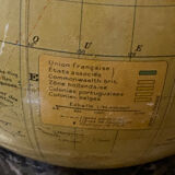 Ancient luminous globe tarid map