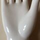 White porcelain hand