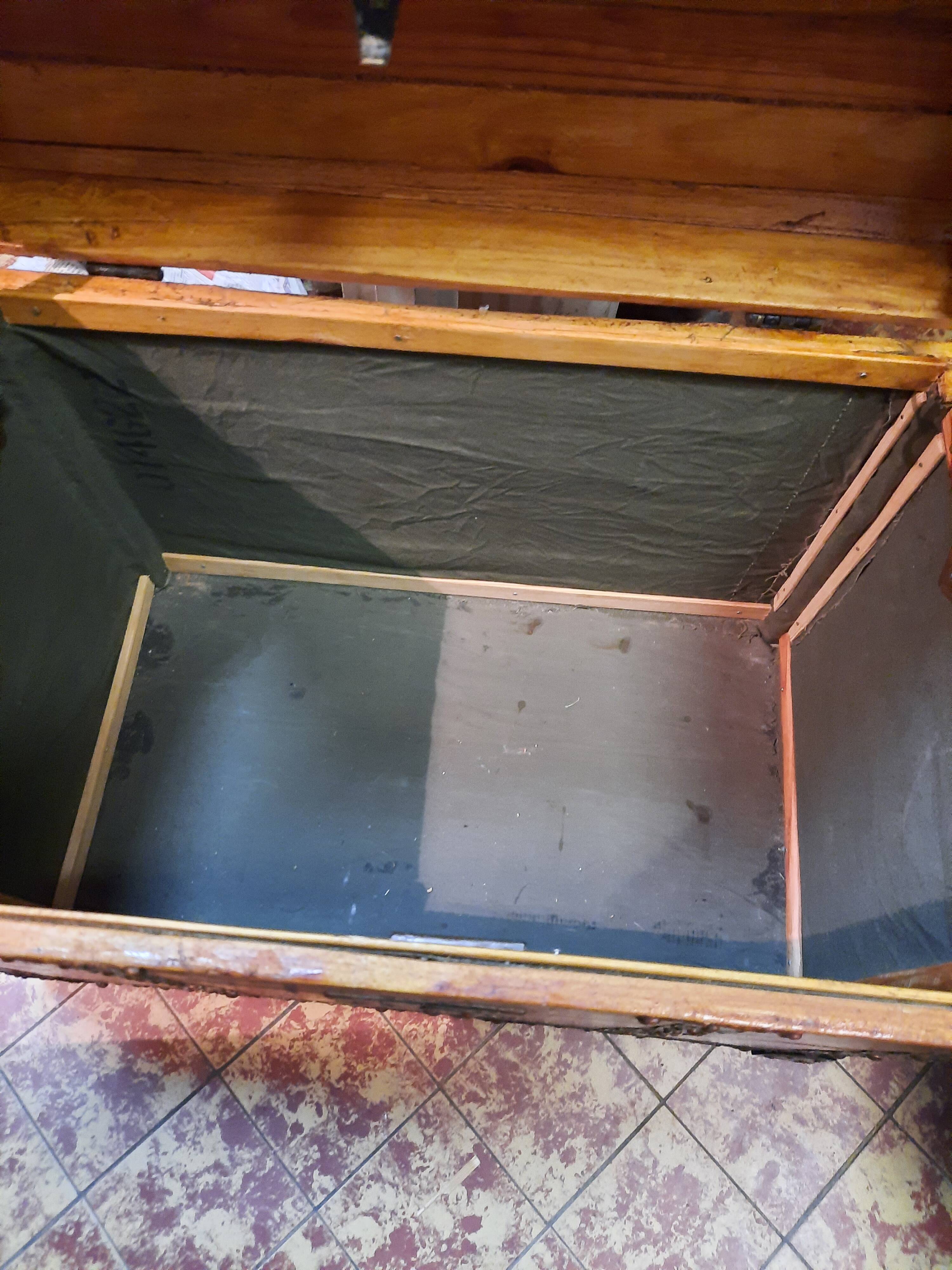 Wooden chest