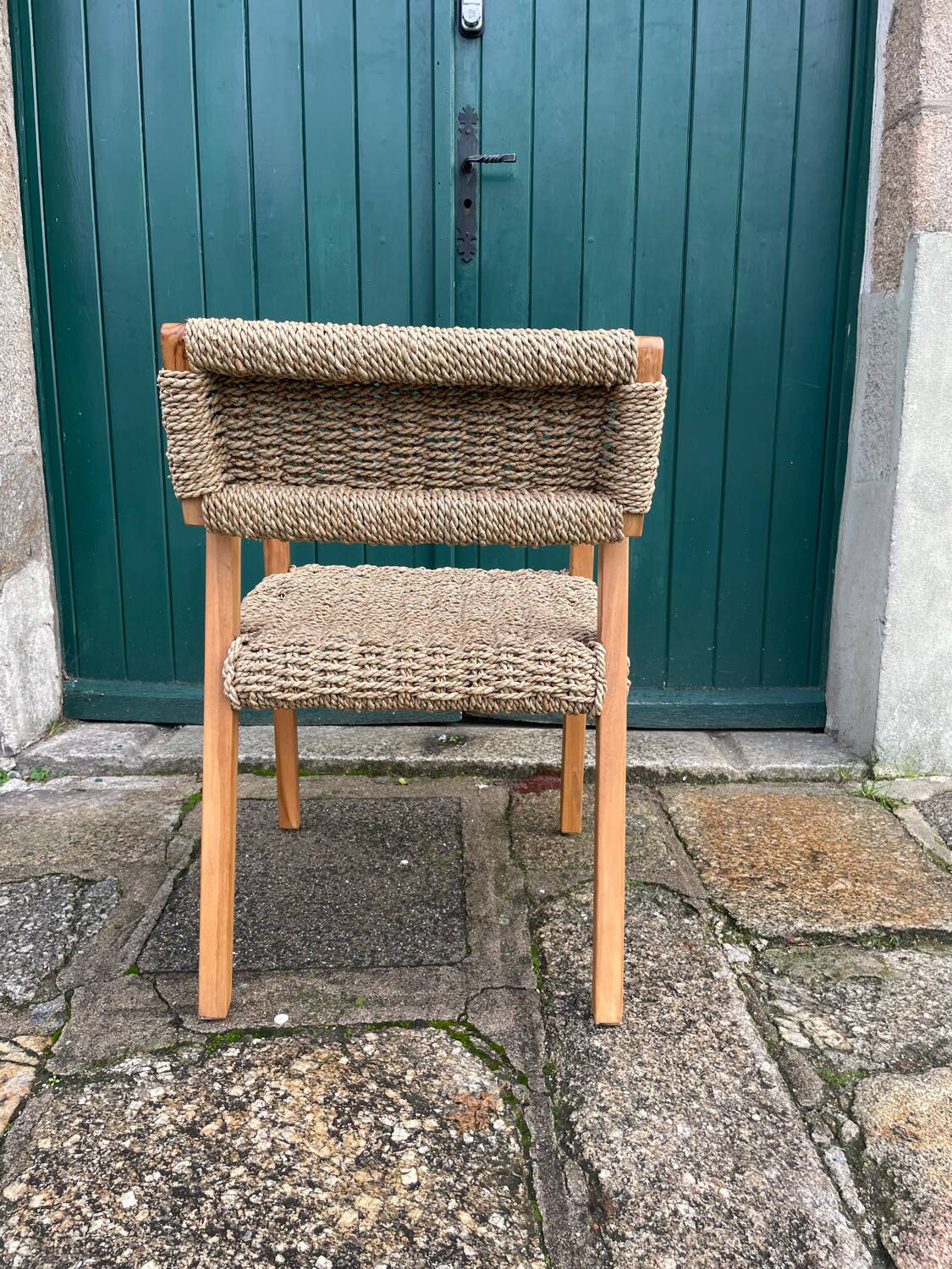 Fauteuil en jacinthe d’eau