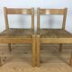 Vico Magistretti mulched chairs, Carimate model, edited by Cassina, 1960