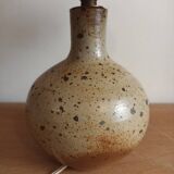 70s stoneware lamp