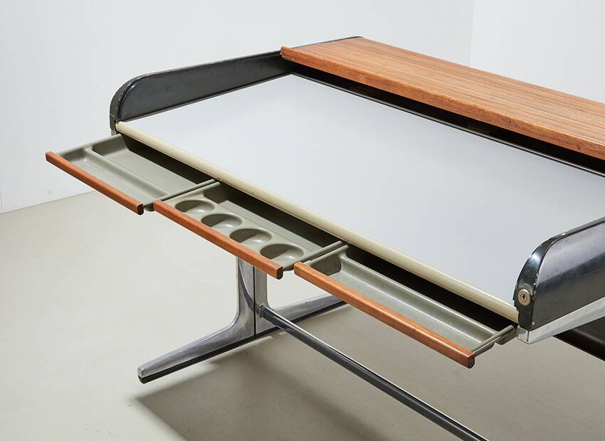 Bureau à cylindre George Nelson Action Office pour Herman Miller des années 1960