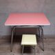 Table formica chrome