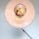 Wall lamp COL de Cygne in cast steel, fully restored 1920 1930