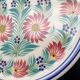 Serving dish and ceramic presentation of Quimper floral motif