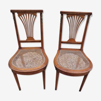 Paire de chaises  des années 30