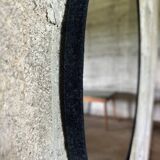 Wool felt mirror