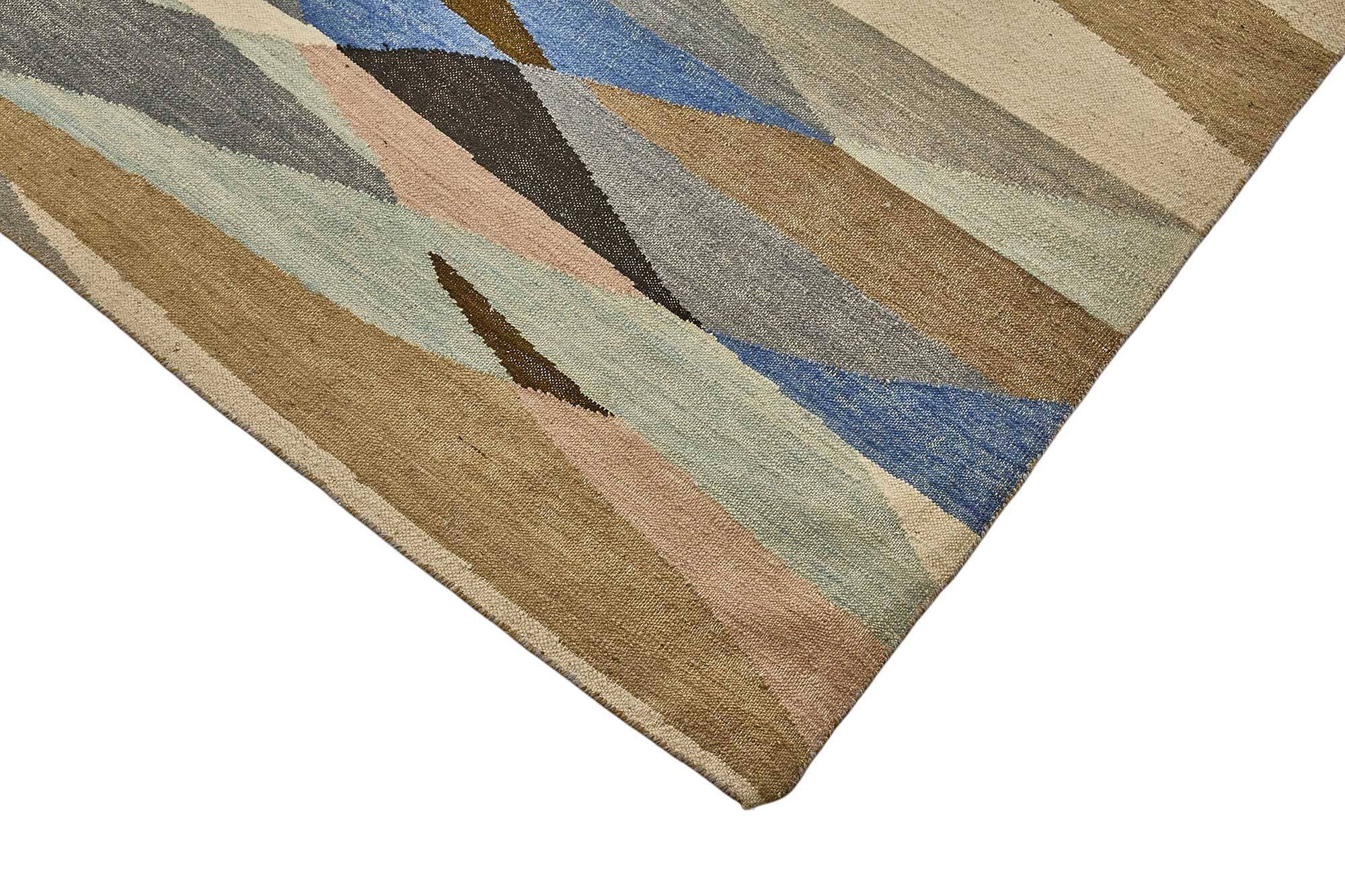 Contemporary Tribal Decorative Kilim 317 cm x 433 cm