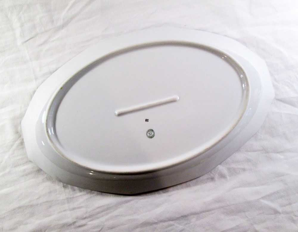 Plat ovale Limoges