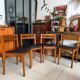 Ensemble de 4 chaises style scandinave vintage