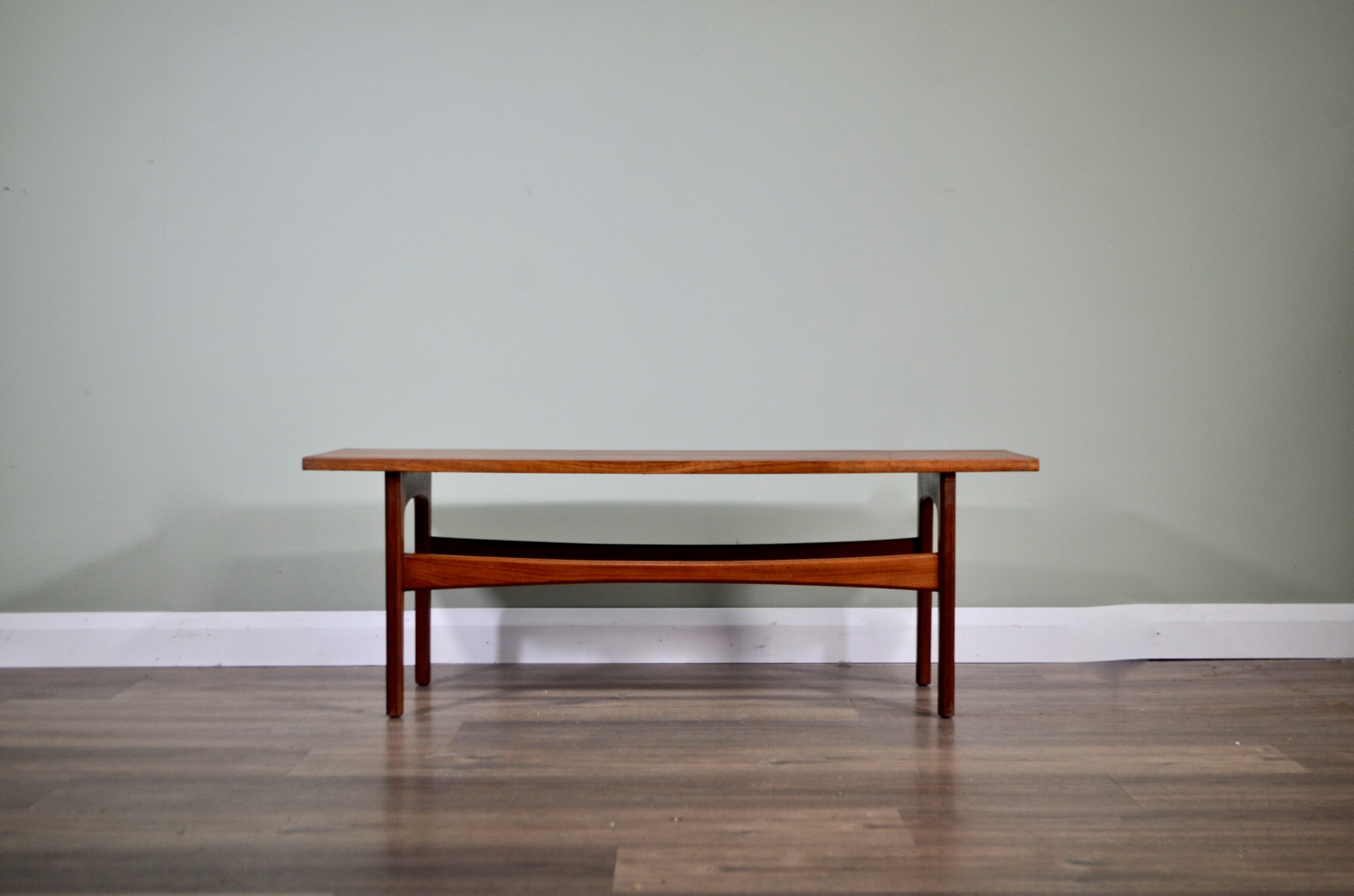 Midcentury teak coffee table
