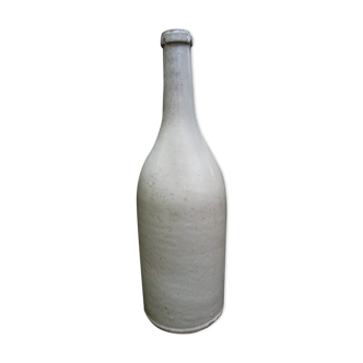 19th-century bottle in vernissée earth