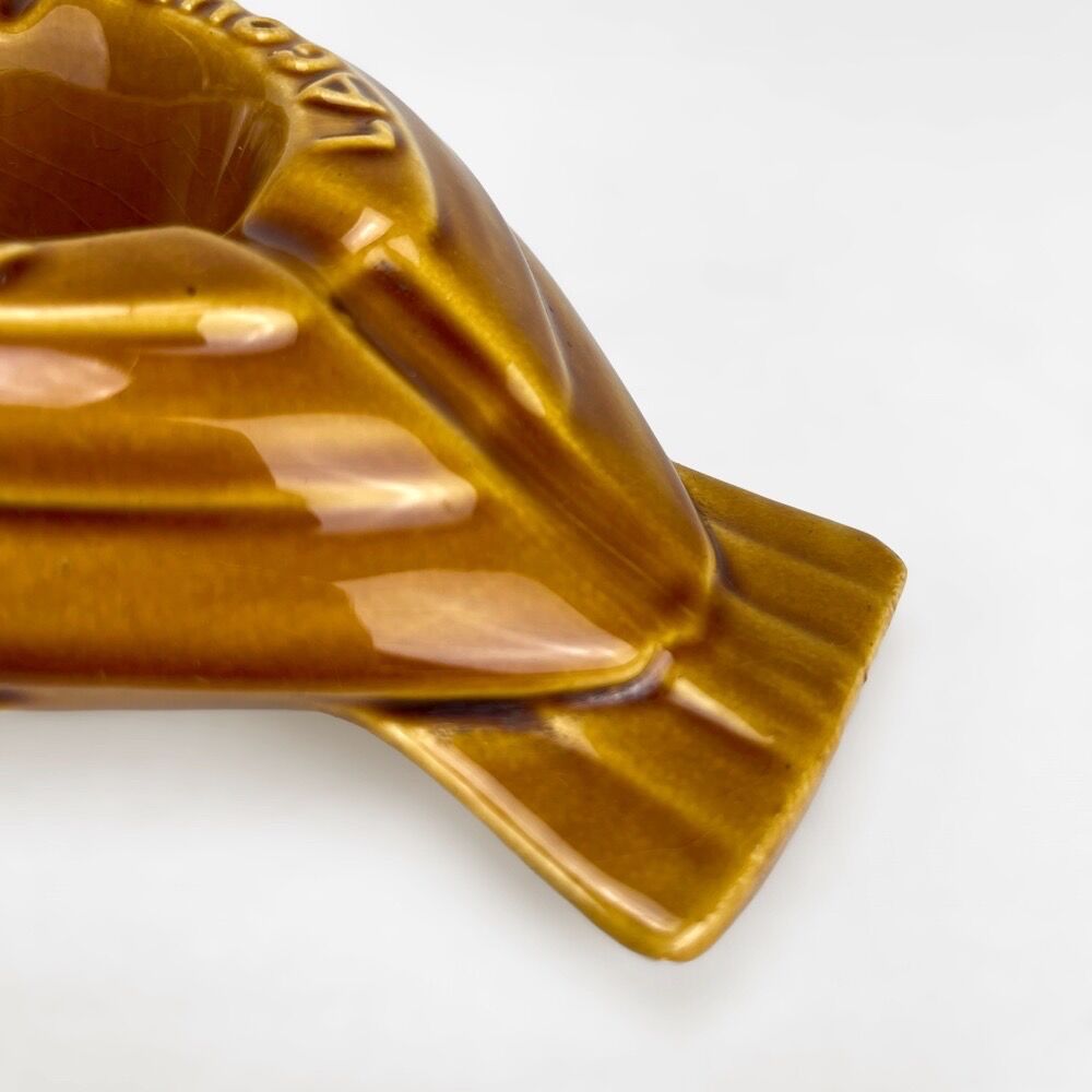 Advertising ashtray in Earthenware Lejay Lagoute