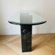 Vintage black marble console from Cattelan Italia