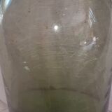 Old bottle of blown glass