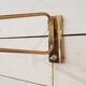 Wall lamp to double arms by René Mathieu to Lunel, 1950