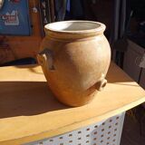 Old stoneware vinegar pot