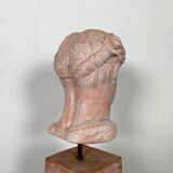 Buste statue rose style grec