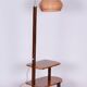 Art Deco Walnut Floor Lamp attributed to J. Halabala for Up Závody, 1930s