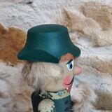 Old wooden nutcracker toy early 20th century
