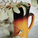 Large degraded ceramic pitcher
