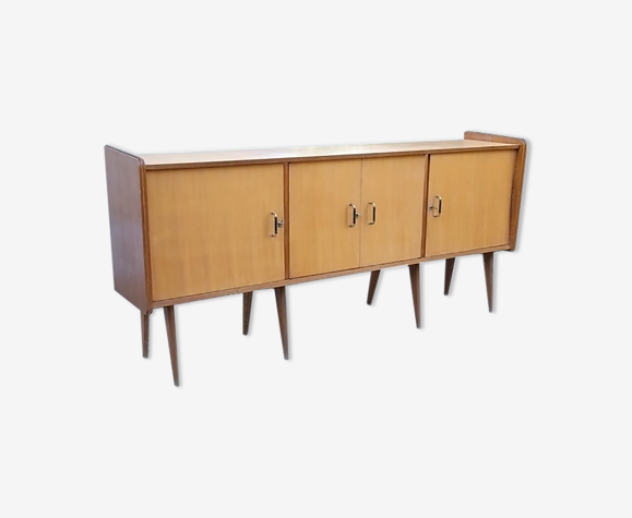 Enfilade vintage en chêne édition sam années 50