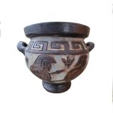 Old vase signed Antoine Dubois