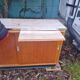 Old workshop counter furniture