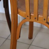 5 vintage bistro chairs