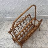 Bamboo magazine rack