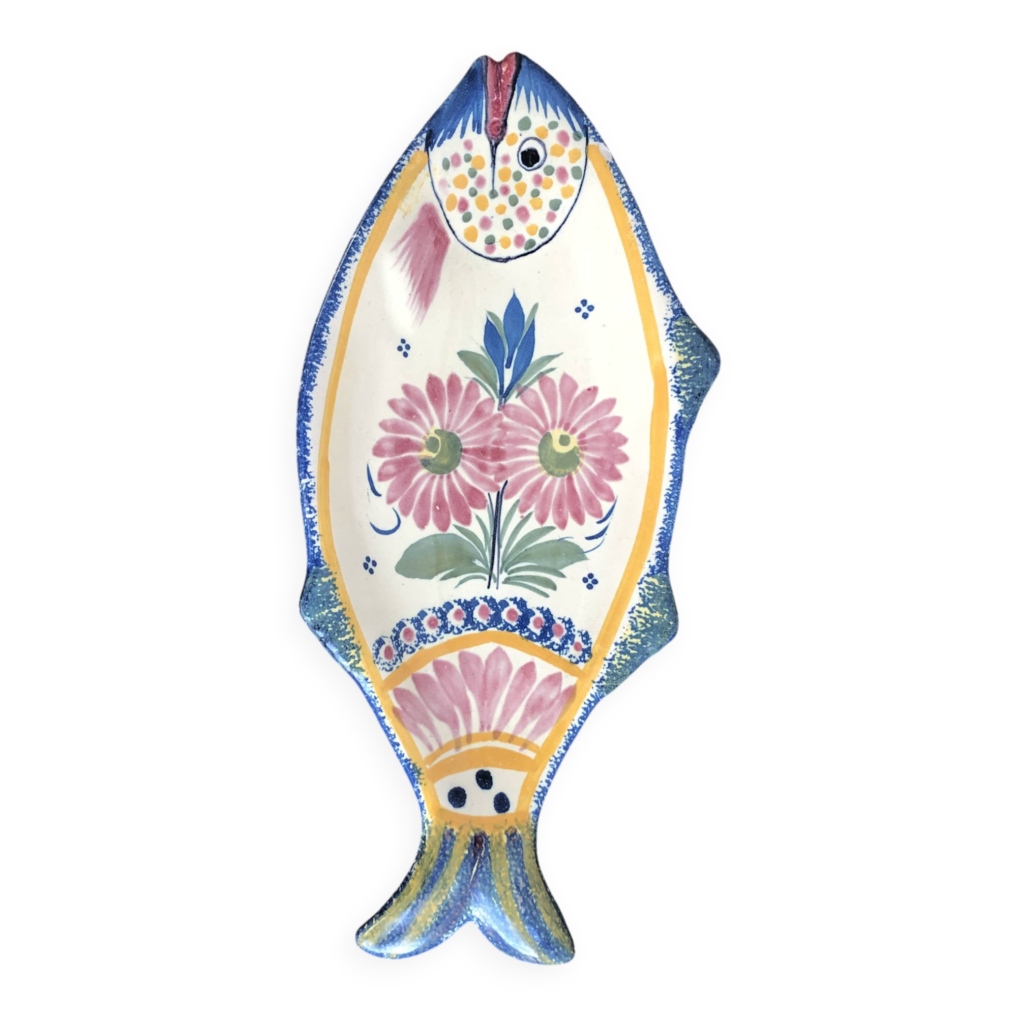 Henriot Quimper fish bowl