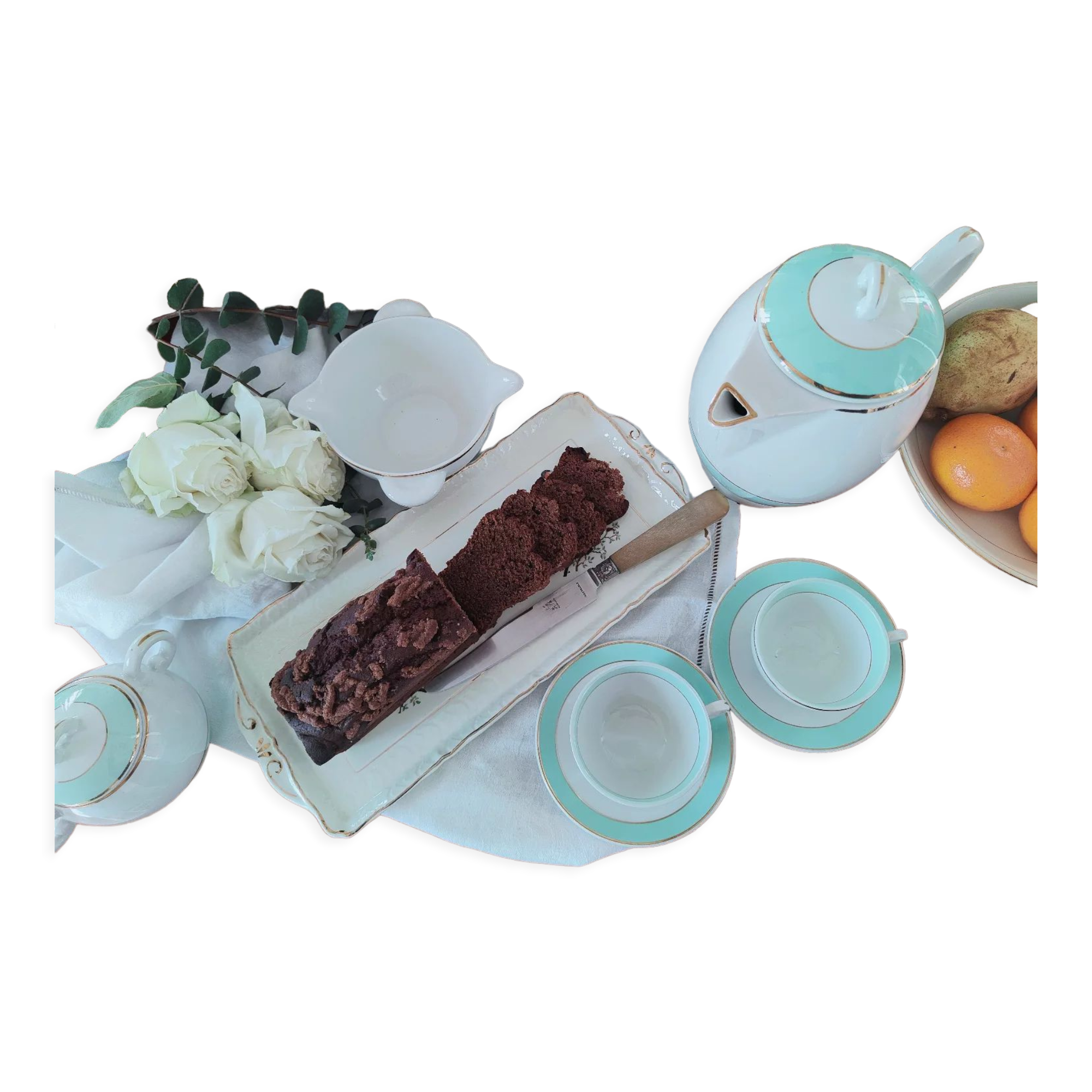 Earthenware coffee pot - KG Lunéville