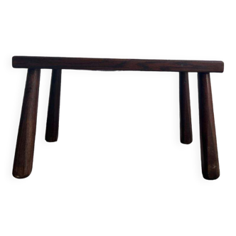 Vintage brutalist side table