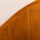 Danish round teak expandable table with 2 leaves, 1960s
