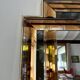 Miroir Schoninger vintage de style Hollywood Regency