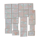 Plan de Paris - 27 frames or under glasses - Vintage - 50s - décor