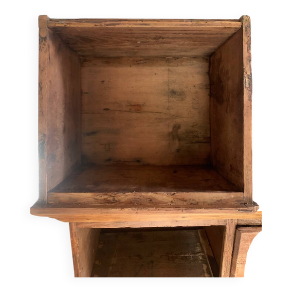 Commode de mercerie, meuble de métier vintage