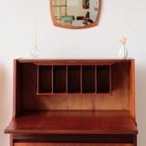Vintage teak desk by Elliots of Newbury – 1960s design