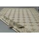 1970s vintage Turkish Oushak handmade wool cotton brown area rug 195x283
