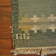 Mat Swedish Rollakan, wool woven hand, Sweden, 1950 - 90x165cm