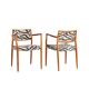 Ensemble de 2 fauteuils danois Niels O. Møller, modèle 65, design du milieu